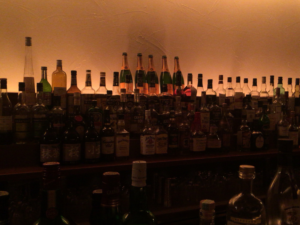 あびこのバーカウンター